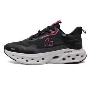 Tenis Goodyear Mujer Negro/Rosa DELANI-B
