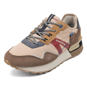 Tenis Hombre Goodyear Beige/Café CRESTONE-E
