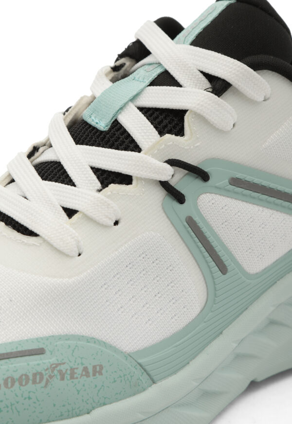 Tenis Goodyear Mujer Blanco/Verde RUSSELL-C - Imagen 6