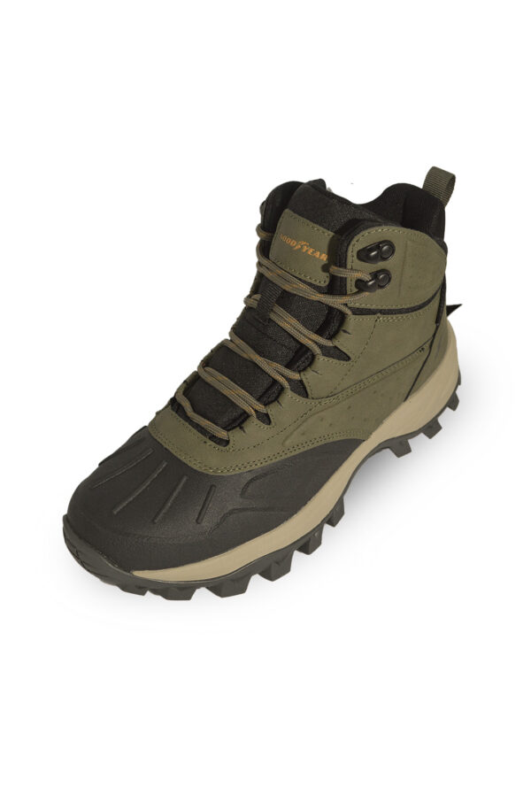 Bota Hombre Goodyear Khaki/Black WATERPROOF ELBRUS