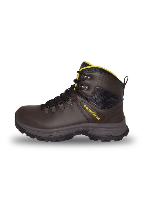 Bota Hombre Goodyear Brown/Yellow WATERPROOF PARBOT - Imagen 2