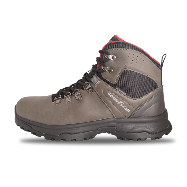 Bota Hombre Goodyear Grey/Red WATERPROOF PARBOT