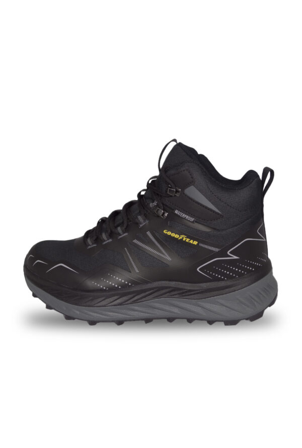 Bota Hombre Goodyear Black/Yellow WATERPROOF ANETO - Imagen 2