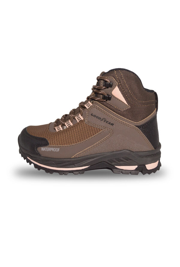 Bota Mujer Goodyear Brown/Coral WATERPROOF DENIA W - Imagen 2