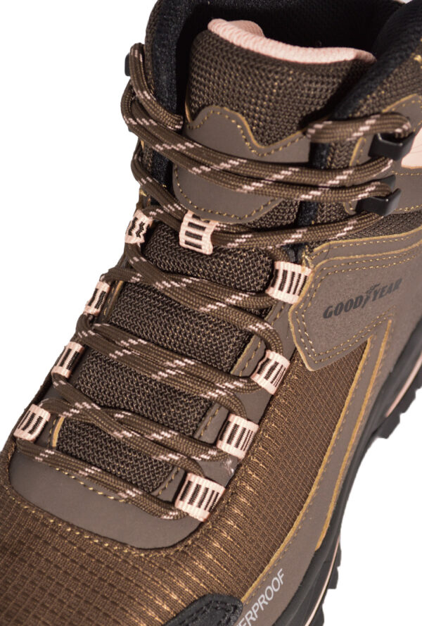 Bota Mujer Goodyear Brown/Coral WATERPROOF DENIA W - Imagen 5