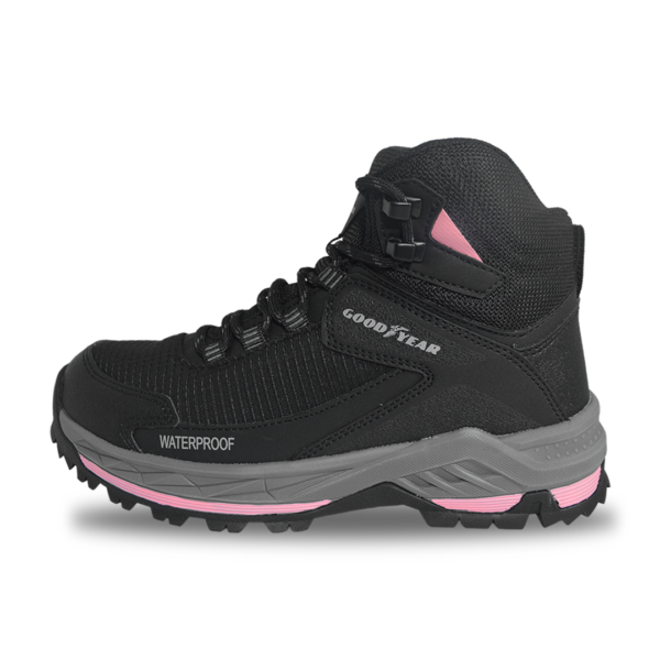 Bota Mujer Goodyear Black/Fuchsia WATERPROOF DENIA W