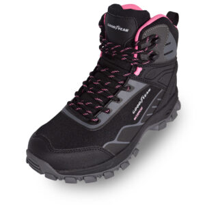 Bota Mujer Goodyear Black/Pink WATERPROOF BAER W