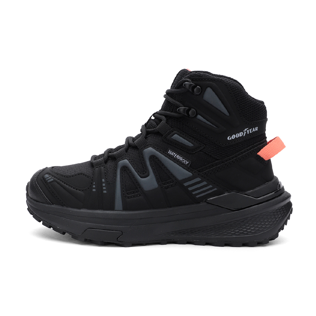 Botas Mujer Goodyear WATERPROOF Negro/Rosa LUBBEN