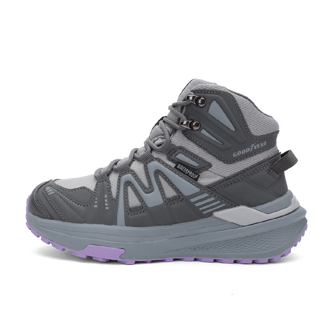 Botas Mujer Goodyear WATERPROOF Gris/Violeta LUBBEN